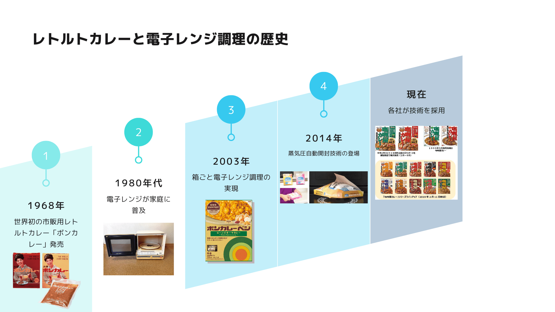 レトルトカレーの歴史